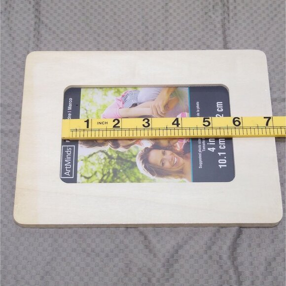 ArtMinds Unfinished Frame 4x6 in. Set of 2 Portrait or Landscape Natural Finish - Picture 7 of 7